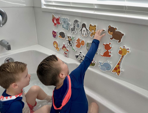 Đồ Chơi Tắm Xốp EVA Hoạt Hình Bán Chạy Miếng Dán Hình Động Vật Dễ Thương Đồ Chơi Tắm Em Bé Bồn Tắm Cho Bé Trai Bé Gái Hoạt Động - Product Image 5