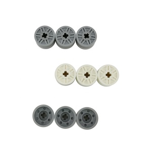 N ° 55982 Roue 18mm D. <span class=keywords><strong>X</strong></span> 14mm avec trou d'essieu Construction Ingénierie Blocs de construction Jouet - Product Image 2