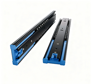 Glissières <span class=keywords><strong>de</strong></span> tiroir modernes à fermeture douce, robustes, rails en acier <span class=keywords><strong>de</strong></span> haute qualité <span class=keywords><strong>pour</strong></span> les armoires <span class=keywords><strong>de</strong></span> <span class=keywords><strong>cuisine</strong></span>, <span class=keywords><strong>de</strong></span> salle à manger et <span class=keywords><strong>de</strong></span> chambre à coucher, accessoires <span class=keywords><strong>de</strong></span> quincaillerie - Product Image 2