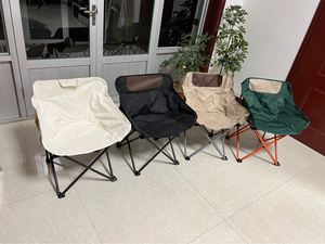 Silla Plegable de Playa y Camping, Ligera, de Tela Oxford, con Forma de Luna y Logotipo Personalizado, para Picnic y Pesca - Product Image 6
