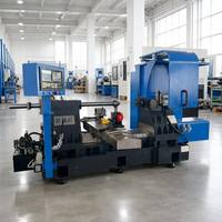 Petite machine à filer le métal CNC à broche unique Lang Ruixing, facile à utiliser, pour l'acier inoxydable et l'artisanat en laiton, 220V 3.0kW