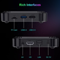 HK1 K8S 2G+16G RBOX Android 13 Set-Top Box 8K TV BOX Digital BT 4.0 WiFi de Doble Banda Procesador de Cuatro Núcleos Resolución 8K