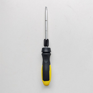 Phillips And Flathead Quick Release Ratchet Screwdriver 147mm Industrial Magnetic Multi Functional Handle - Product Image 4