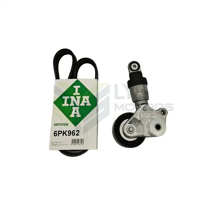Timing belt kit v-ribbed Belt Tensioner untuk MAZDA 2.0 2014-2019 5291230500 PE3115980 F613586 6PK962 Y650-15-909 PEX2 PEXL PEY5