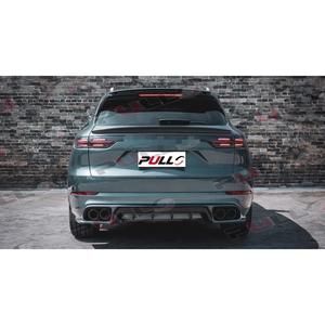 ชุดแต่งคุณภาพสูงสำหรับ Porsche Cayenne 9Y0 <span class=keywords><strong>2018</strong></span> รุ่นปรับโฉม อัพเกรดเป็นรุ่น Turbo <span class=keywords><strong>TKT</strong></span> ปี 2021 พร้อมชุดกันชนหน้าและหลัง - Product Image 5