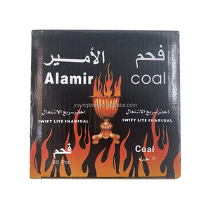 Carbón de Incienso en Tabletas Redondas <span class=keywords><strong>Alamir</strong></span> de 33 mm para Narguile, Precio Económico de Fábrica YKS, Arabia Saudita, Yemen - Product Image 6