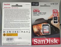 SDSDUNB-064G-GN6IN para Tarjetas SanDisk Ultra SDHC UHS-I y SDXC UHS-I