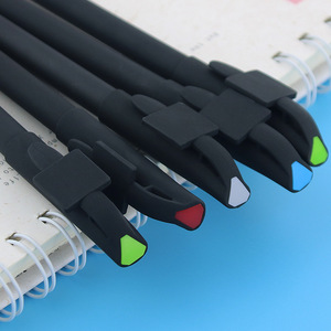 Bolígrafos Promocionales Personalizados de 143 mm, Tinta de Gel Negra, Cuerpo de Plástico con Logotipo Personalizado, Impresión UV para Regalos Publicitarios - Product Image 3