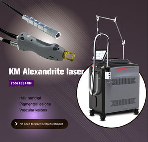 Nd Yag 755nm 1064nm Tattoo Removal Long Pulse Android System Alexandrite <span class=keywords><strong>Laser</strong></span> Hair Removal Machine Price With Cooling - Product Image 2