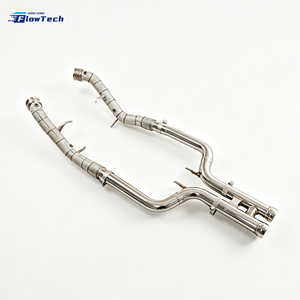 Downpipe haute performance FlowTech pour Mercedes-Benz S600 S65 AMG W222 M279 6.0L V12 Biturbo en acier 304 – Amélioration d'échappement de course - Product Image 4