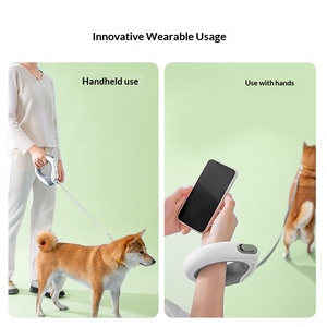 Laisse Rétractable pour <span class=keywords><strong>Chien</strong></span> OEM 3M/5M avec Verrouillage Automatique et Poignée ABS Anti-Traction – Vente en Gros - Product Image 2