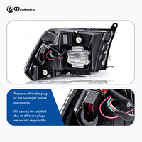 AKD Car Model for Dodge RAM 1500 2500 3500 LED DRL Dynamic Signal High and Low Beam Day Running Light DRL Light Auto Lamps