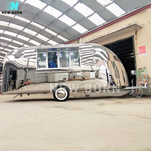 Newborn Modern Fryer Food Trucks Pequeño remolque de comida móvil de Venta barata con cocina completa - Product Image 2