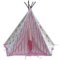 Tente de jeu tipi indien pour enfants, trépied, hutte de camping, jeux, tente tipi pour enfants
