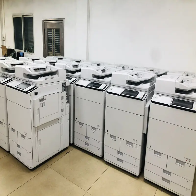 Digunakan Printer tangan kedua dupleks pemindai cetak Pindai kantor toko selebaran bisnis dupleks untuk C7580