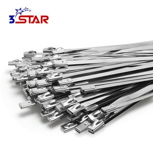 رباط كابلات من الفولاذ المقاوم للصدأ عالي الجودة 25 ملم (بوصة/متري) معتمد من CE، متوفر بألوان مخصصة - Product Image 1