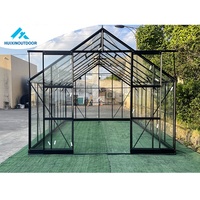 Serre de sécurité en verre trempé de 4mm Mini serre portable Serre de jardin