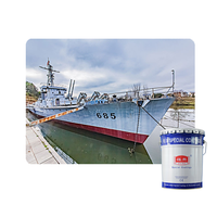 Alkyd — peinture de Marine anti-abrasif en résine époxy colorée, modification de la couleur, pour bateau