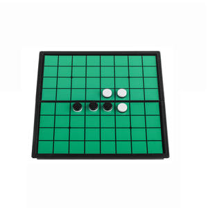 Mini <span class=keywords><strong>Juego</strong></span> Magnético <span class=keywords><strong>Reversi</strong></span>, Tablero de Viaje Plegable Portátil con Caja de Almacenamiento, <span class=keywords><strong>Juego</strong></span> de Estrategia Compacto para Niños y Estudiantes - Product Image 5