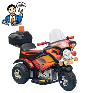 Ricaricabili 6V batteria elettrica giocattolo auto motori cavalcabili tre ruote guidabili bambini macchinine per 2 a 4 anni - Product Image 6