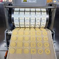 Équipement commercial automatique de moulage rotatif de biscuits, mini-presse à rouleaux, découpeuse personnalisable pour biscuits, craquelins et snacks de maïs