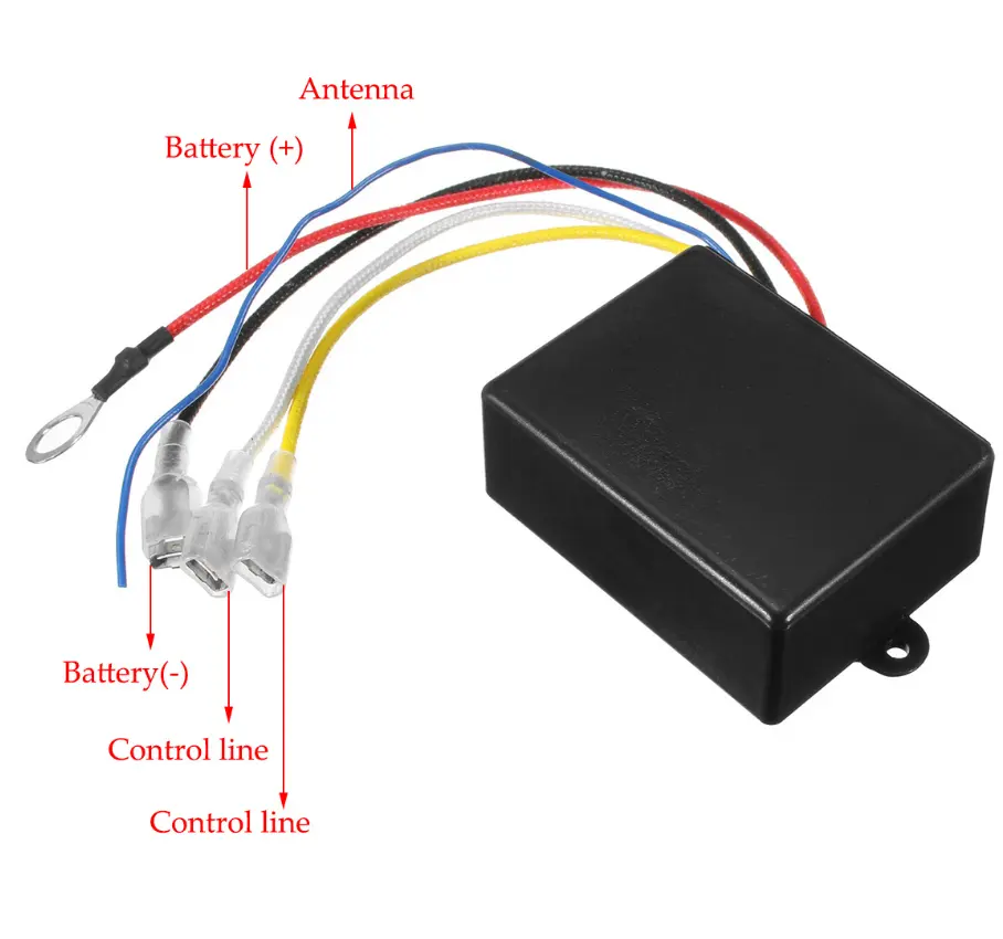 Rơ Le Tời Công Tắc Vạn Năng 12V 500A Bộ Đóng Ngắt Từ Xa Không Dây Phụ Kiện Xe Hơi Rơle Điện Từ Cho Ô Tô