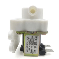 CE标准6毫米电动电磁阀2W DC12V塑料数控常闭阀用于水油灌装机控制阀