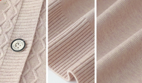 Mama tricot printemps et automne gilet chaud grand-mère pull maillot de corps cardigan décontracté femmes épaules hauts sans manches