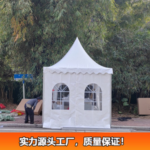 Carpa Cuadrada Impermeable de Tela Oxford, Tipo Trigonal con Estaca en V, para Exposiciones, Resistente al Viento en Todas las Estaciones, Guangzhou - Product Image 1