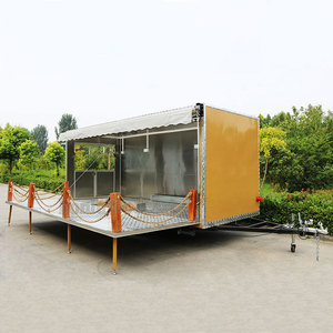 Remorque à café en <span class=keywords><strong>vogue</strong></span>, approuvé des états-unis, ventilateur de capot, camion d'aliments, accessoire Mobile, pour Ghana - Product Image 1