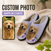 Pantuflas Personalizadas con Foto, 1 Pieza, Pantuflas de Felpa Personalizadas, Producción Rápida en 3 Días, Dropshipping, MOQ Bajo, Regalos de Marca Privada