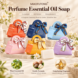 Wholesale Handbag <strong>Perfume</strong> Soap Gift OEM &amp; ODM Moisturizing Essential Oil Soap Bar for Wedding Corporate Gifts 100g Bulk Luxury - Product Image 4