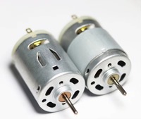 Moteur dynamo micro DC à aimant permanent Waillynice RS385 RS380 à couple élevé 6V-24V IE1 IE300 pour sèche-cheveux