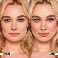Palette de Maquillage Professionnelle DIY en Gros : Fard à Joues, Illuminateur et Contour Carrés, Poudre Compacte Waterproof Végane pour Teint Clair – Marque Privée
