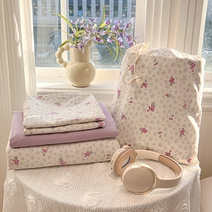 Nuovo Stile 2026: Set Quattro Pezzi in Filato Poliestere Effetto Nuvola, Metodo Antico, Tinta Unita, 600TC, Antistatico Classe A - Product Image 4