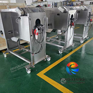 Macchina per Filettare Pesce FGB-180 in Acciaio Inox per Salmone, Sgombro, Sgombro <span class=keywords><strong>Alka</strong></span>, Merluzzo - 40-60 Pezzi/min, Tasso di Filettatura 76-80% - Product Image 2