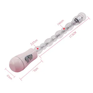 Perles électriques en Silicone nettoyeur de lavement, irrigateur Anal en Silicone vestibulaire adulte adapté aux femmes jouet adulte de tous les jours