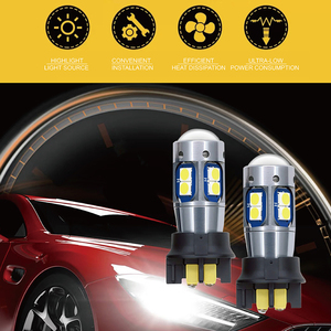 LED tín hiệu xe đèn pw24w cho Volkswagen MK7 Golf CC 2013 lên 3030 10SMD 6000K 2W mỗi đèn không phân cực liên tục hiện tại - Product Image 6