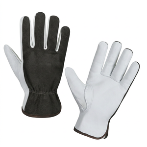 <b>Leather</b> Safety Gloves Touchscreen & Needle Detection Eco-Friendly Winter Casual Use Heat Resistant <b>Wrist</b> Length for Adults - Product Image 2