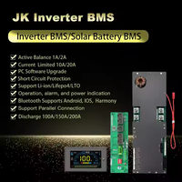 Prix spécial JK Active Equalization BMS Inverter 48V Carte de stockage d'énergie PB2A16S20P Compatible avec le module RS485/CAN Application BT