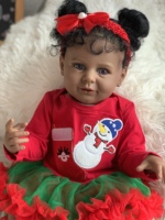 After High 4 hombres con kit de pelo Squishy articulado sueño africano Mizi 60cm ropa Anna Reborn Dolls