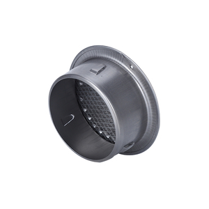 4/5/6/8Inch Aluminum Round Planar External <strong>Wall</strong> <strong>Air</strong> <strong>Vent</strong> Cowl with Grid Guard for House - Product Image 4