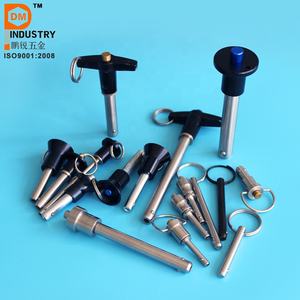 Pasador de Bloqueo de Cabeza de Bola con Resorte de Liberación Rápida Tipo B con Cordón para Altavoz de Arreglo Lineal - Product Image 5