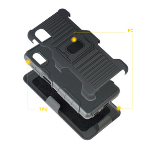 Étui de protection <span class=keywords><strong>5</strong></span> en 1, étui combiné avec clip de ceinture pour Samsung <span class=keywords><strong>XCover</strong></span> <span class=keywords><strong>Pro</strong></span> avec support de voiture magnétique - Product Image 5