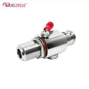 واي فاي هوائي البرق محوري حامي عرام N نوع أنثى إلى جاك موصل الحاجز مع تفريغ أنبوب غاز 90/V - Product Image 4