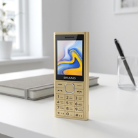 Teléfono con 4 SIM, Batería de Iones de Litio de 3000 mAh, Pantalla de 2.4 Pulgadas, Teclado Grande, Teléfono Móvil para Personas Mayores, Compatible con Servicio OEM ODM Integral