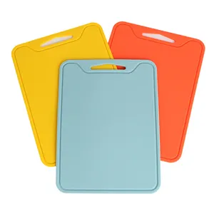 Outil alimentaire <span class=keywords><strong>complémentaire</strong></span> antidérapant bloc à découper en Silicone tapis de planche à découper de cuisine planche à découper en Silicone de lavage facile - Product Image 1