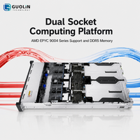 Serveur FusionServer 2258H V7 2U en rack pour l'infrastructure de stockage et le support des déploiements de calcul en périphérie