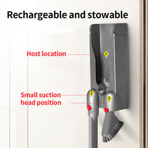Support de rangement <span class=keywords><strong>pour</strong></span> aspirateur compatible avec les batteries en plastique <span class=keywords><strong>Dyson</strong></span> V11, pylônes, station d'accueil, chargeur, support de fixation, support de buse - Product Image 2