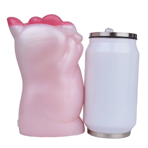 Masturbador Masculino GEEBA Pink Pocket Pussy, Estilo Wombat, Vagina de Silicona, Vagina Monstruo para Hombres, Juguetes Sexuales - Product Image 4